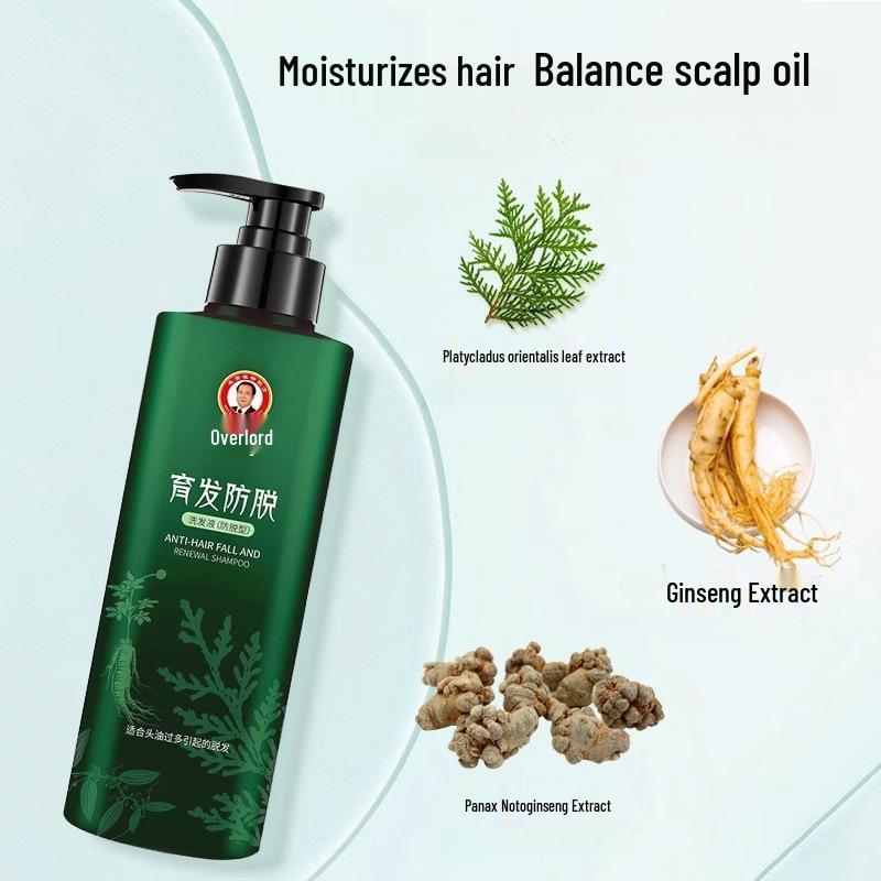 BaWang Hair Loss Control & Volumizing Set: Anti-Hair Loss Shampoo, Cypress Leaf Growth Shampoo, and Hair Mask for Men & Women.