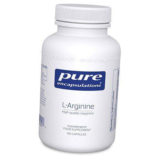 

Аргінін, L-Arginine, Pure Encapsulations 90капс (27361013) 90caps