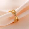 New European and American Fashionable Simple Geometric Open Ring for Women, Adjustable and Unique Rings