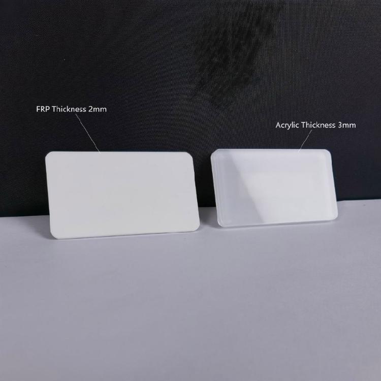 Portable Sturdy Acrylic Badge with Long Time Use Print Clarity for Diverses Event Applications Daily Casual Use