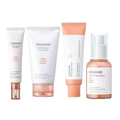PDRN 4 részes Különleges Szett Revitalizáló Kollagén és Feszesítő Ragyogás Készlet (Tisztító 100ml + Krém 50ml + Szemkörnyékápoló szérum 20ml + Szérum 30ml)