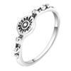 6 Stück/Set Damen Silber Türkis Midi Über Knöchel Ring Schmuck Geschenke