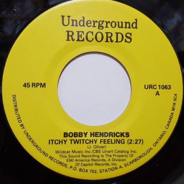 

7inch Record BOBBY HENDRICKS / MIKE CLIFFORD - Itchy Twitchy Feeling / Close To Ca URC1063 Underground Rec Canada Rock Used