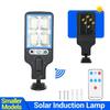 108 COB Sensor Street Lamp 3 Light Modes Outdoor Waterproof Security Solar Lamps for Garden Patio Path Remote Control Light