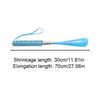 Retractable Shoe Horns Lazy Shoe Helper Long Handle Alloy Shoes Lifter Non-slip Shoehorn Adjustable Seniors Shoe Spoon Accessory