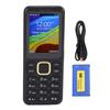 2G Unlocked Phone Triple SIM Big Buttons 2.4 Inch Screen Mobile Phone with SOS MP3 Call SMS Bluetooth FM Function