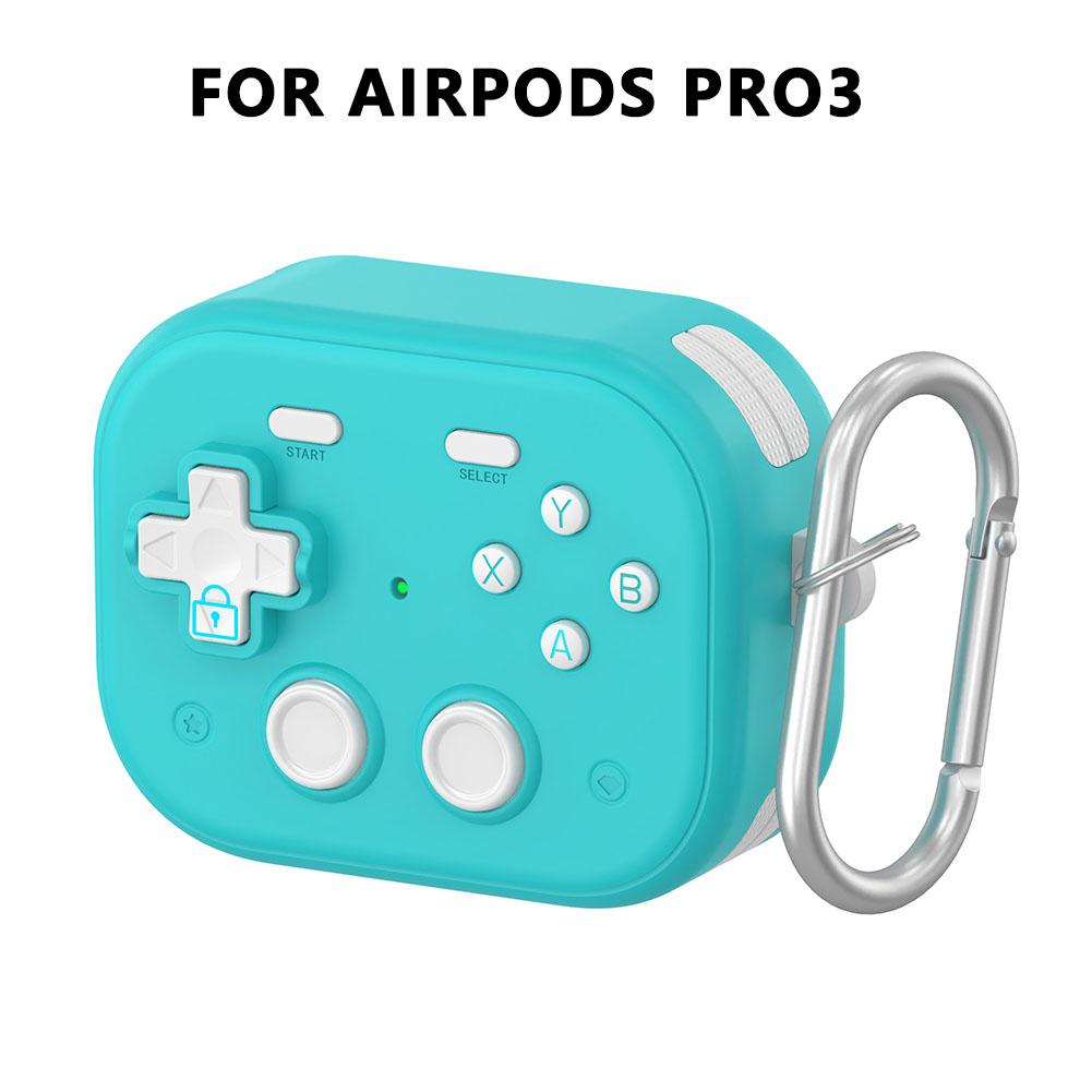 3D Game Console Protective Case For AirPods Pro 3 Cases Cover Liquid Silicone Design Earphone Protective Case With Cleaner Kit
