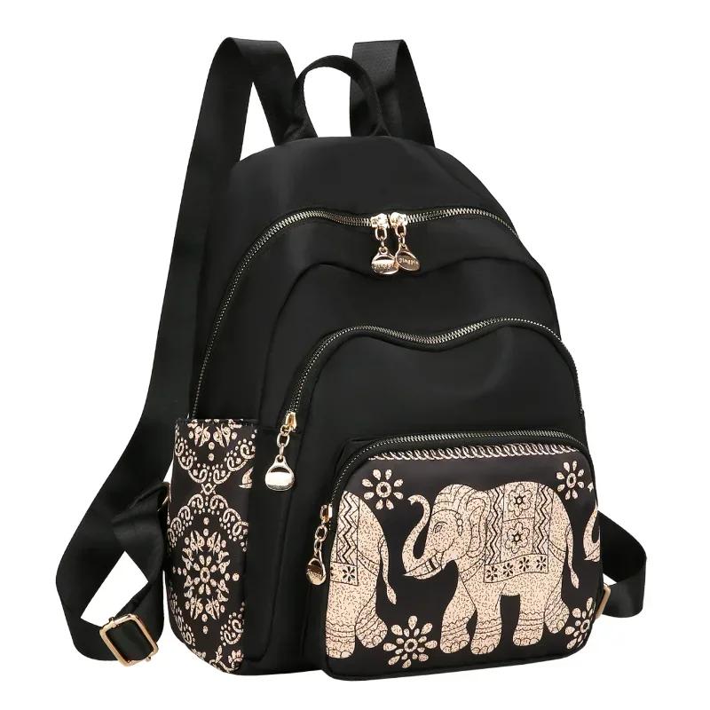 Nylonový dámský batoh Nová móda Horký Vodotěsný batoh Velká kapacita Cestovní taška