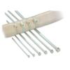 HellermannTyton Cable Ties, Insulok AB250-IVY, 100 pieces, Weather-resistant and Heat-resistant Grade, Ivory