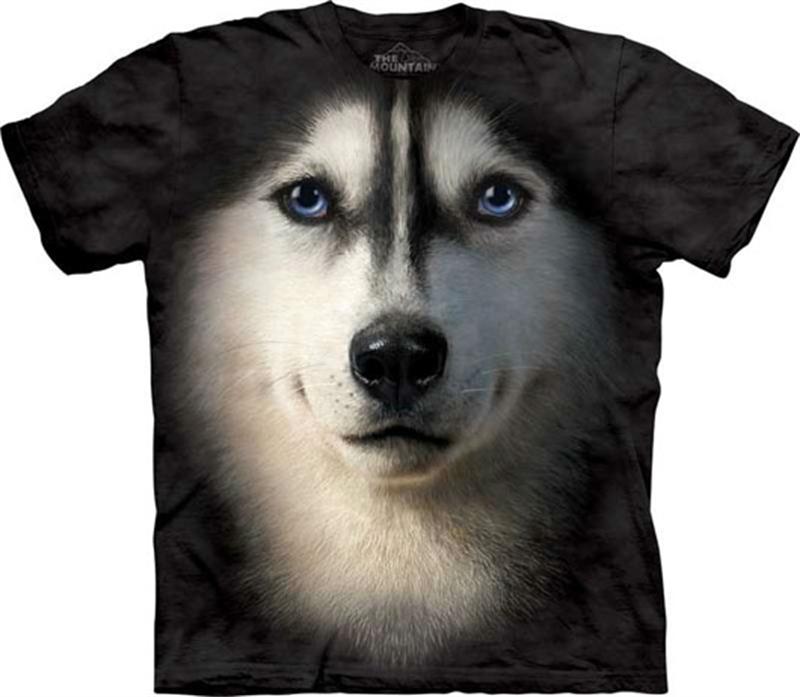 Funny Animal Dog Face 3D Print Tshirts Men Summer Novelty T Shirt Clothing Casual O Neck Short Sleeve Tee Tops