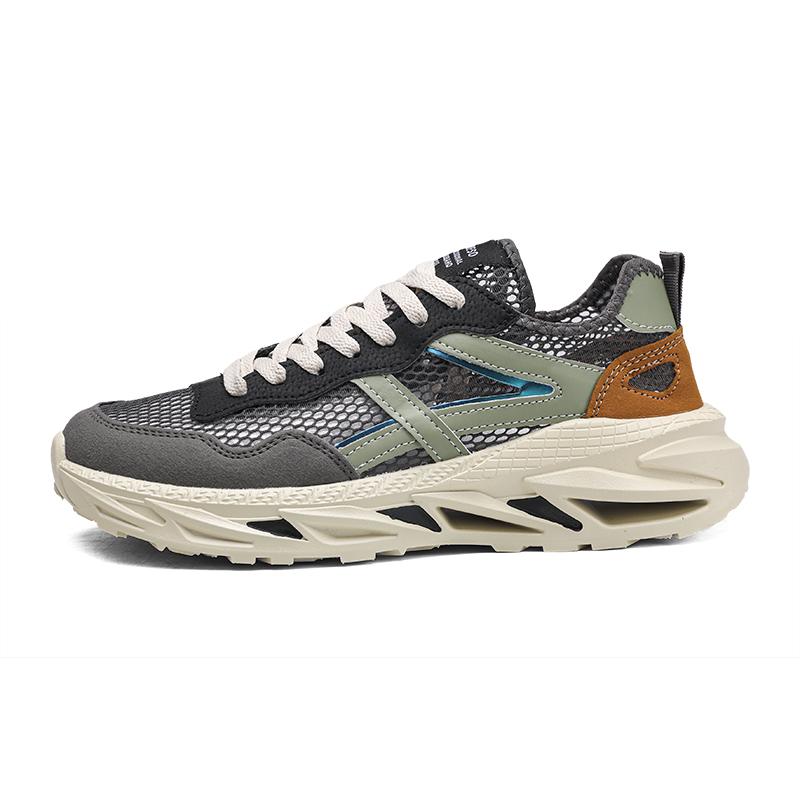

Повседневная обувь Мужская кроссовка для бега Daddy Shoes Мужская дышащая новая летняя бежевая дышащая обувь для мужчин Кроссовки для бега 41