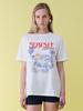 Leibeu Sunset Lovers Graphic T-Shirts Vw6Me436_2Color
