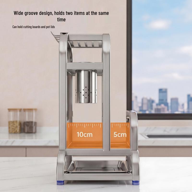 Jingdong Zhizao Silver Knight Multi-functional Kitchen Organizer