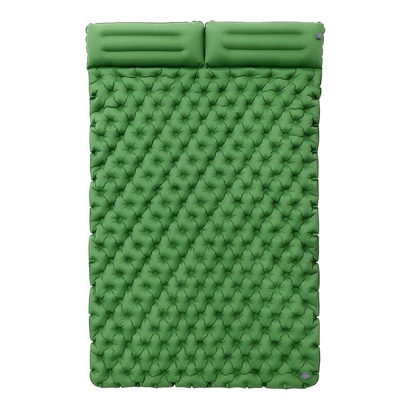 Double Camping Air Mattress with Pillow