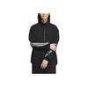 adidas Neo Letter Print Gestreift Colorblock Retro Sport Stehkragen Langarmjacke Herrenjacke Schwarz IK7612