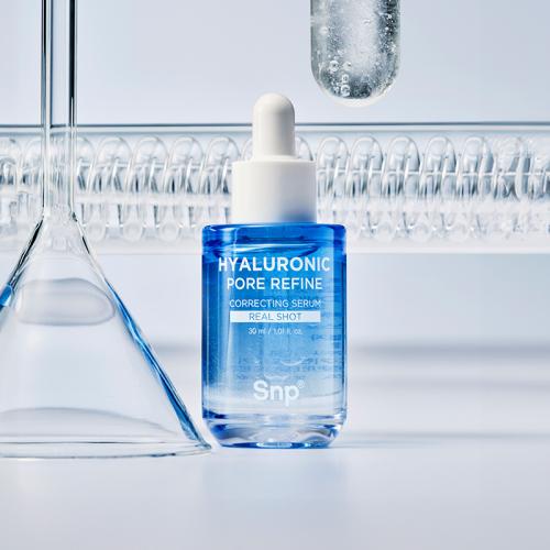 SNP Hyaluronic Pore Refine Correcting Serum Real Shot 30ml