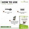 Attar Ayurveda Chia Seeds 250 gm Pack of 1 | Pure Natural Superfood for Weight Control, Heart Health, and Digestive Wellness