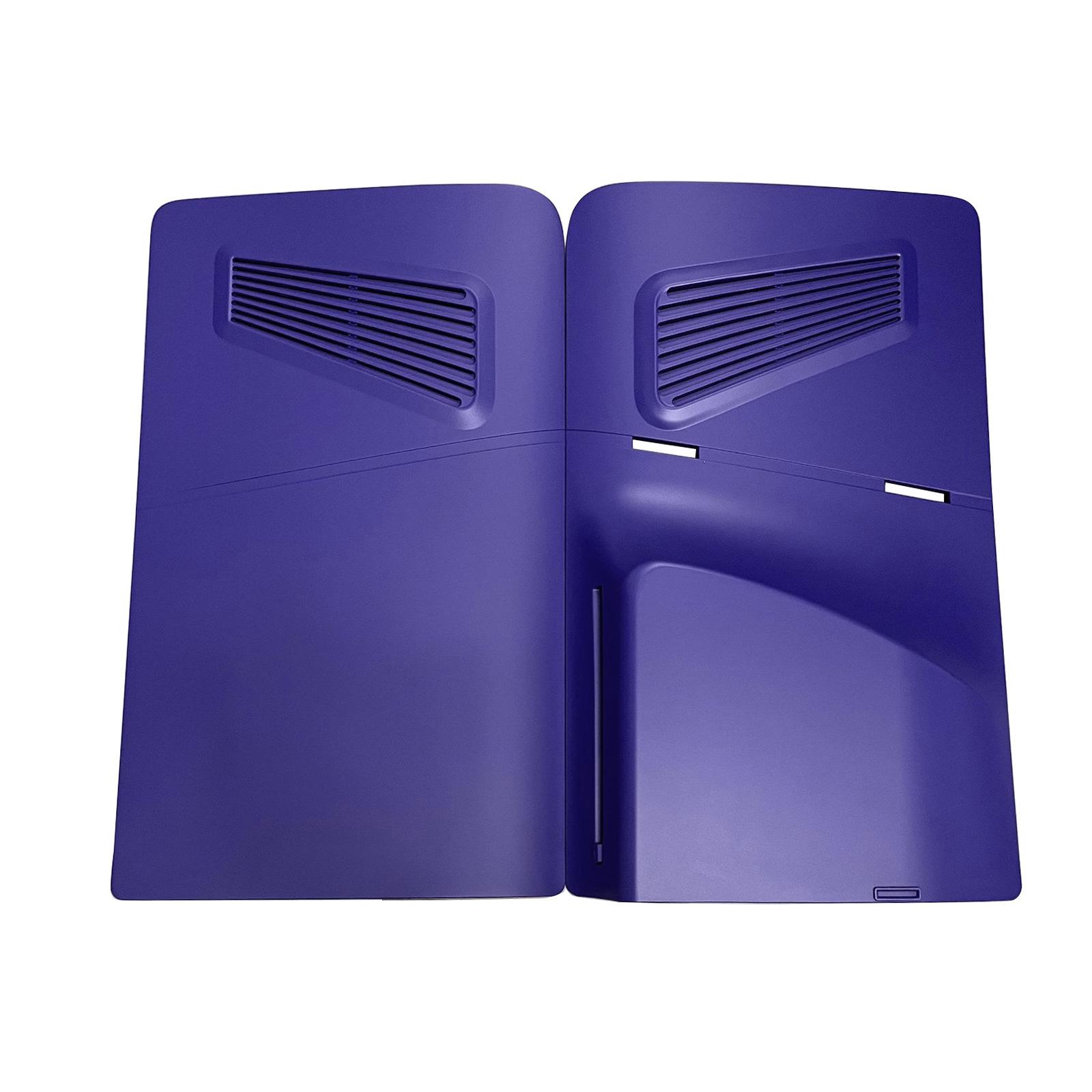 

Лицевые панели с вентиляционными отверстиями, защитная панель-жесткий корпус для игровой консоли PS5 Slim с дисководом, пылезащитная крышка фиолетовый