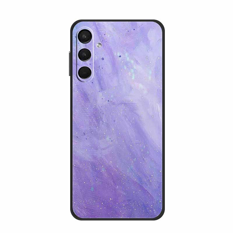 For Samsung Galaxy M15 F15 5G Case Marble TPU Silicone Soft Back Cover Phone Cases for SamsungM15 Mica Painted Cute New Coque