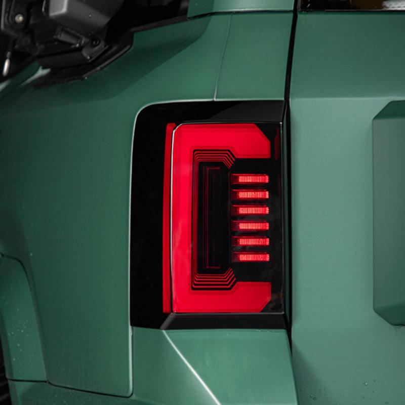 Blackened Tail Light Frame Cover For BYD Leopard 8 FangChengBao 8 Denza B8 2025 2025 Exterior Protector Cover Car Accessories