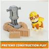 Rubble & Crew, Rubble and Mixed Action Figure Set, Kinetic Build-It Sand 3 oz and 2 Handheld Building Toys, Toys for Kids Ages 3 and Up