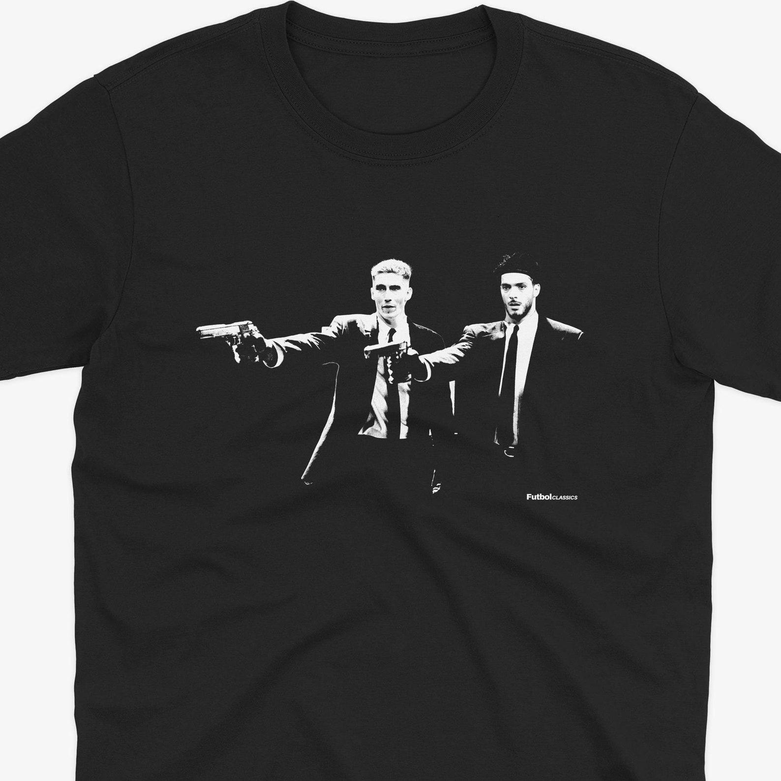 Harry Wilson & Raul Jimenez Pulp Fiction Style T Shirt | Fulham T Shirt | Fulham Gift | Fulham Fan | Craven Cottage | Fulham Football XL