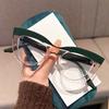 Fashionable Large Frame Cat Eye Presbyopia Glasses Hd Anti-Blue Light Reading Glasses Women Men'S Glasses Diopter 1.0 To 4.0