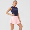 Bubble Lime Two-In-One Pleated Golf Skirt Tennis Skirt D14 (B Type)