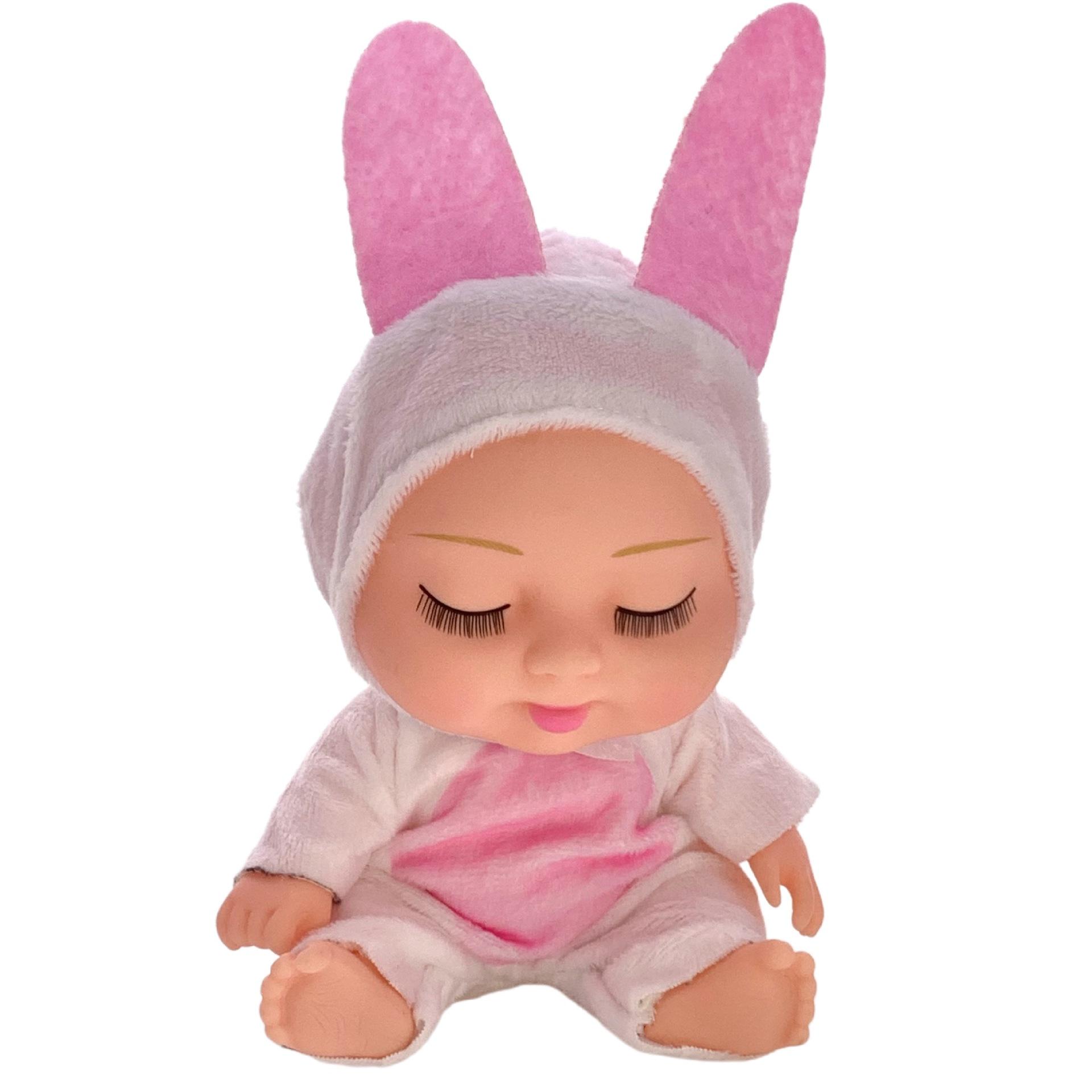 

Трансграничный Amazon, хит продаж, игрушки, 8 дюймов, кукла для сна, BJD, имитация, кукла для младенцев, кукла для перерождения, оптовая продажа 19 чёрный/белый