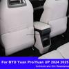 Car Seat Back Pad Anti-Kick Armrest Box Protector Cushion for BYD Yuan Pro Yuan UP 2026 2026 Anti-Dirty Mat Accessories Styling