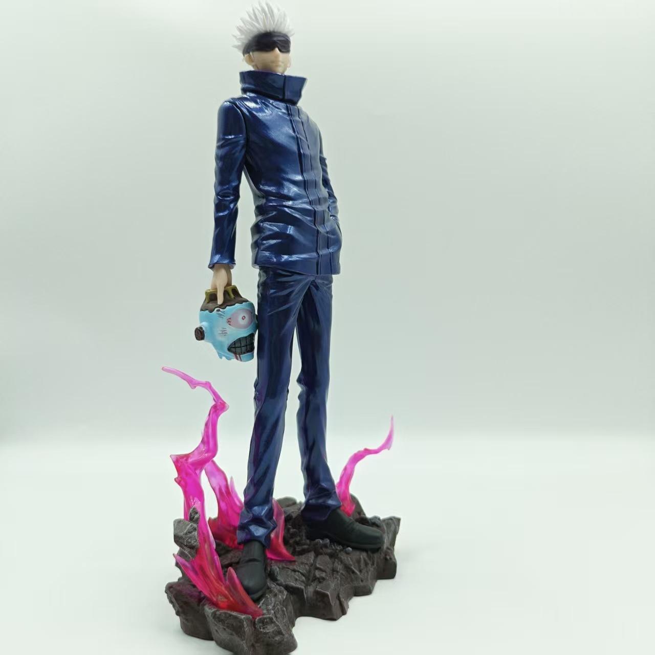 

Anime Gojo Satoru, model hand-made ornaments boxed, double-headed arms can be replaced 32cm