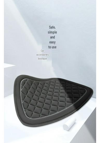 All-Season Universal Car Seat Cushion - Breathable, Anti-slip Ice Silk Cover for Rear Seats