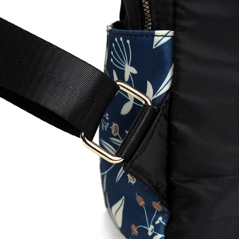 Lightweight Water-repellent Nylon Bag Large Capacity Women's Printed Backpack Student Schoolbag Outdoor Travel Bag