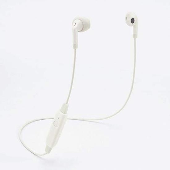 ELECOM Bluetooth EarphonesSemi-Open TypeFAST MUSIC13.6mm DriverF10IWhite LBT-F10IWH