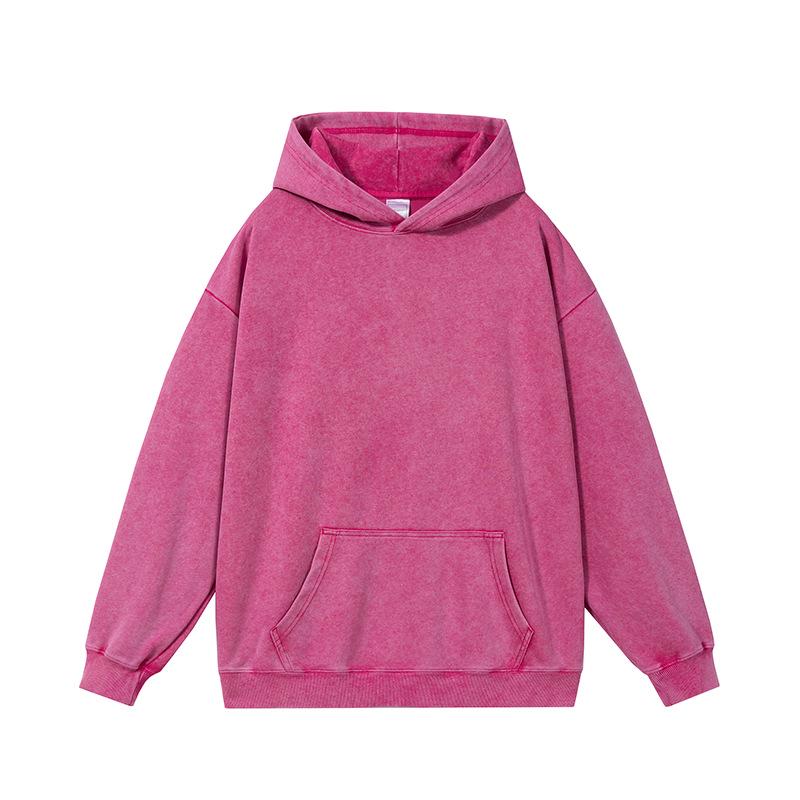 Men's Custom Embroidered Cotton Hoodie - Loose, Thick & Washable
