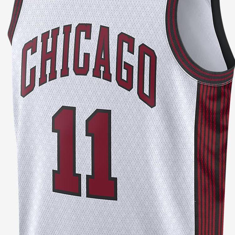 Nike Nba Chicago Bulls DeMar DeRozan City Edition Swingman Jersey DO9588-100