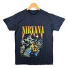 Nirvana Unplugged Grunge Punk Rocková Kapela Kurt Cobain tričko Velikost Malá Unisex Tričko