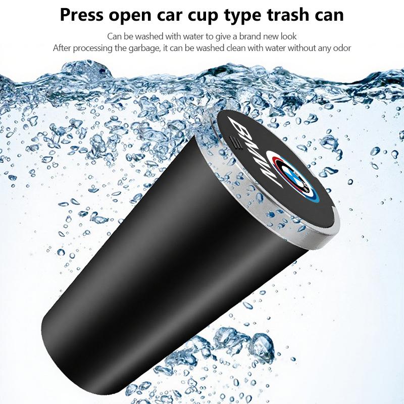 Car Center Console Storage Trash Can Cup Holder Garbage Bin For BMW 1 3 4 5 6 7 Series M X1 X3 Performance Alpina G20 F20