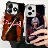 D-Devil M-May Cry 5 Soft Phone Case For Xiaomi Redmi Note 14 15 Pro Plus 13 12 11S 11T 5G 10 9S 9 Plating Anti-Fall Fundas