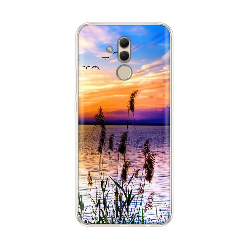 Silicone Case For Huawei Mate 20 Lite Silicon Soft TPU Case For Huawei Mate 20 Pro Mate20 Lite 20Lite SNE-LX1 Phone Cases Cover