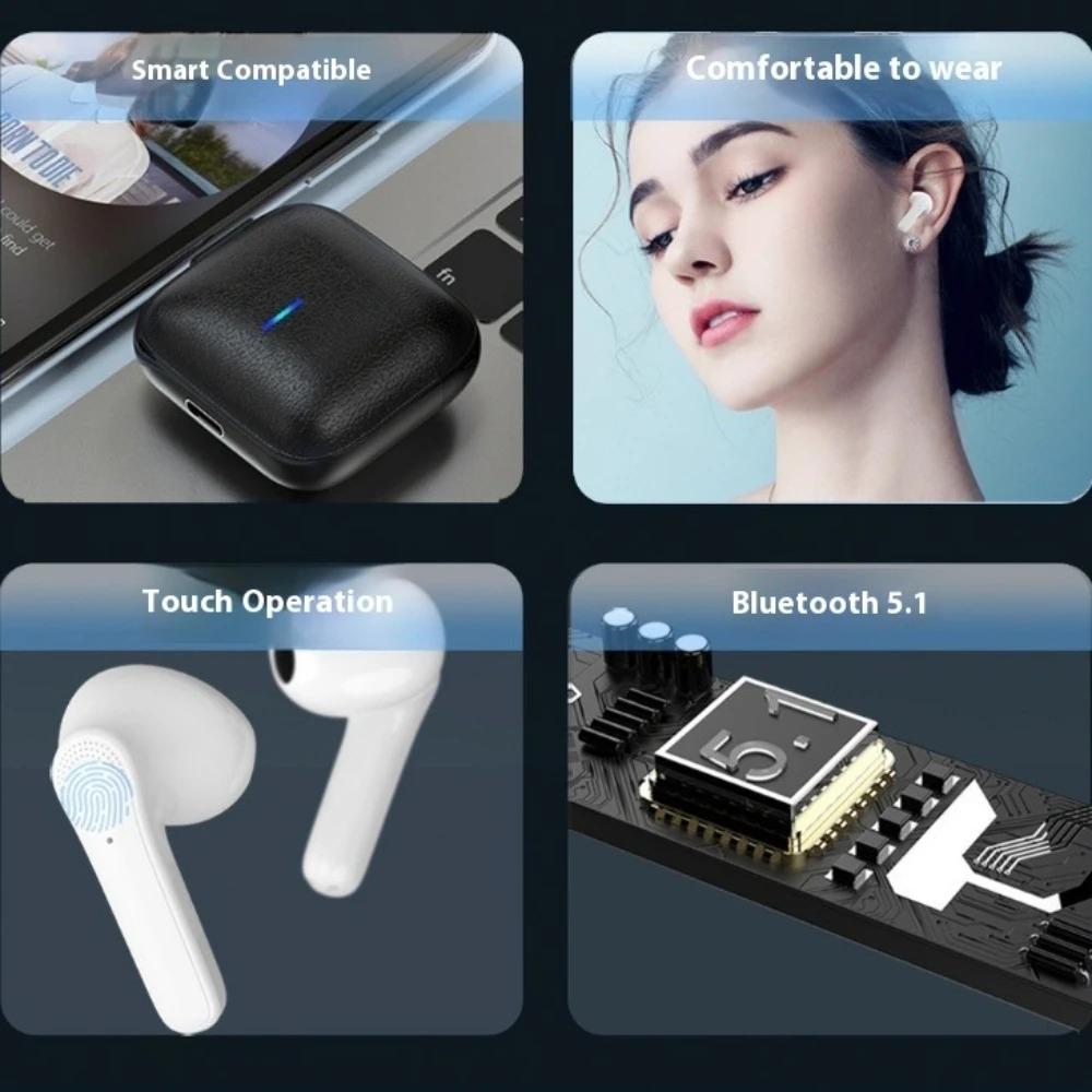 Xiaomi Mini Invisible TWS Bluetooth 5.3 Earbuds HiFi Stereo Noise Reduction Wireless Headphones Portable In-Ear Earphones with Mic