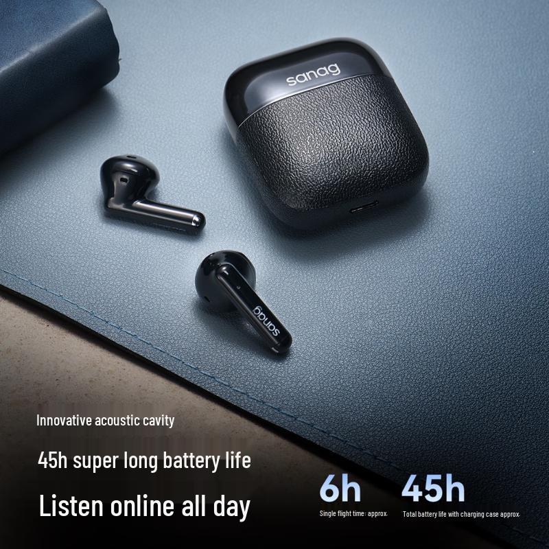 Saina T20S Wireless Semi-in-ear Bluetooth Earbuds