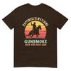 Cowboy Gunsmoke Over And Over Again Tshirt