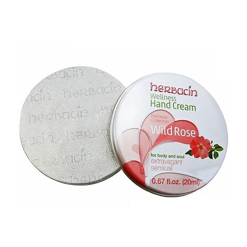 HERBACIN Lemon Lip Balm & Rose Hand Cream Set