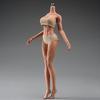 Scale Seamless Female Figure 12 Inch Super Flexible Steel Frame Construction Silicone Smooth Skin Miniature Action Figure Doll with Detachable Feet