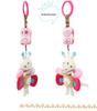 BBSKY Baby Animal Plush Wind Chime Ornament - Car & Bed Hanging Toy