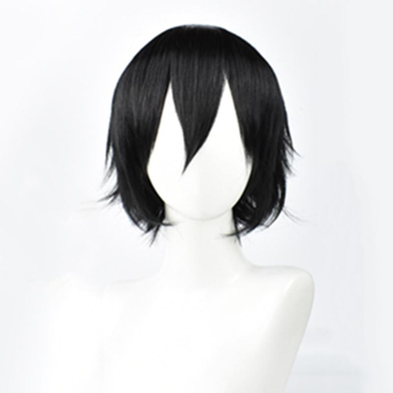 

Взрослые Ангелы Мужчины Смерти Айзек Фостер Парики Зак Толстовка Куртка Костюм Брюки Wig Only,30cm/11.81in