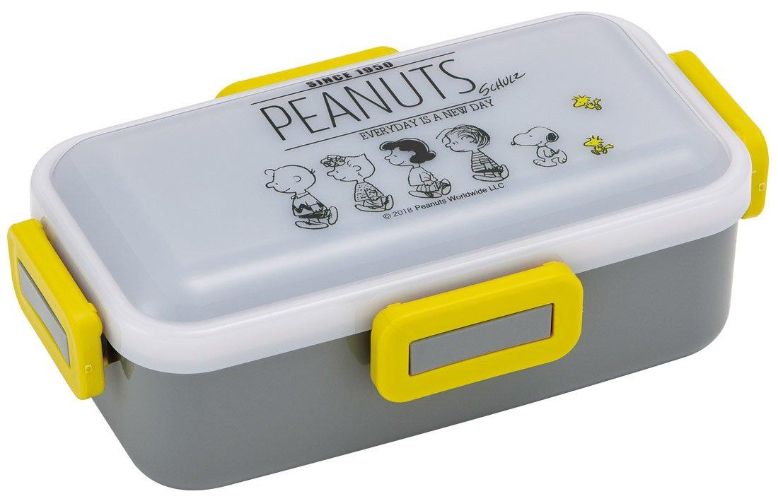 

Skater Soft Bento Box with Snoopy Monochrome Peanuts Made in Dome-Shaped Lid, 530ml, Design, Japan, PFLB6-A