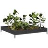 VidaXL Black Garden Raised Bed 100x100x18.5 Cm Steel, Raised Bed, Garden Bed, Raised Vegetable Bed, Bed of 851010