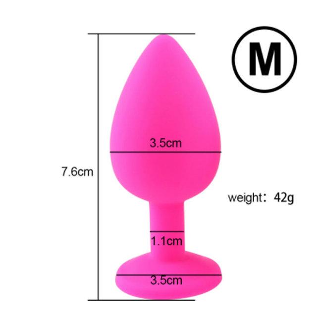 Masážní přístroj prostaty Anální anální kolík Anus Rozšiřitelný Bdsm Bondage Sex Anální kolík Erotické doplňky Bullet Vibrator Sexuální hračky pro ženy